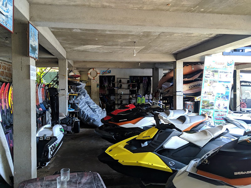 Thrilling ocean sports