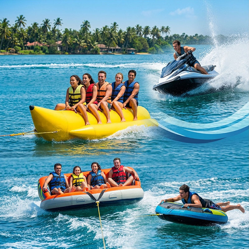 Bentota Quad Thrill: Jet Ski, Banana, Sofa & Lay-Down Tube, water sports package in Bentota