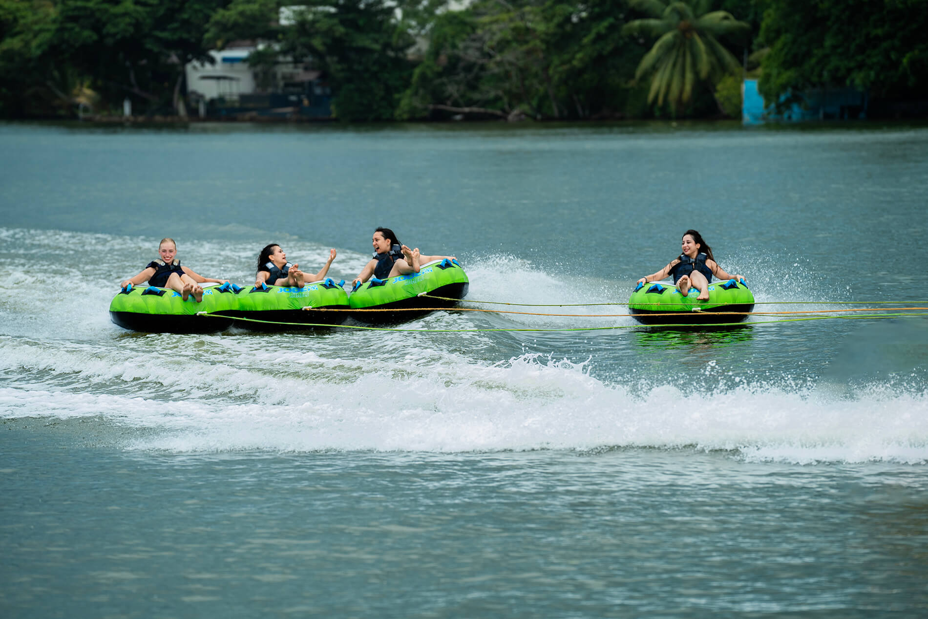 donut ride experience in Bentota, Sri Lanka
