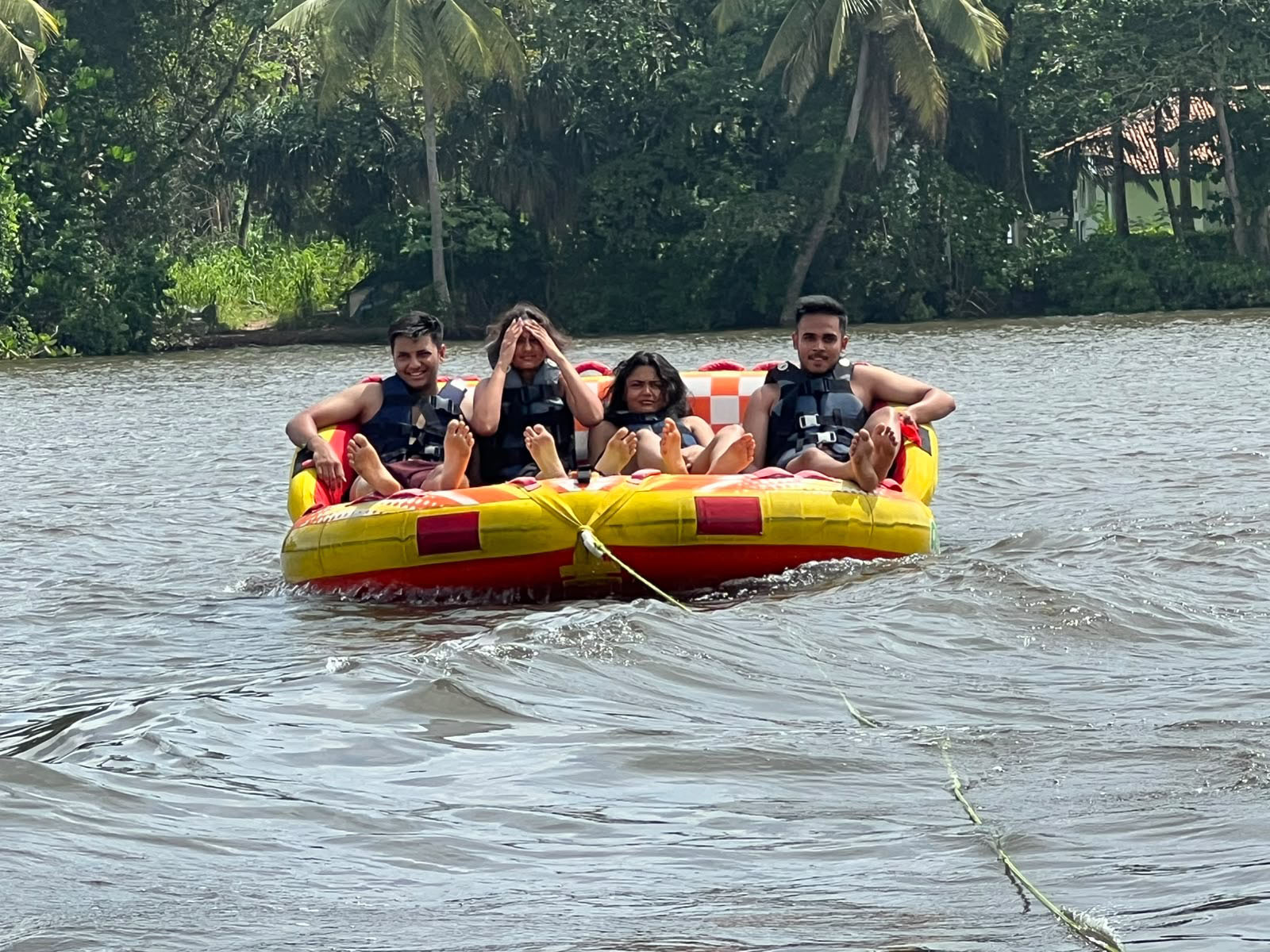 Sofa bed activities in Bentota